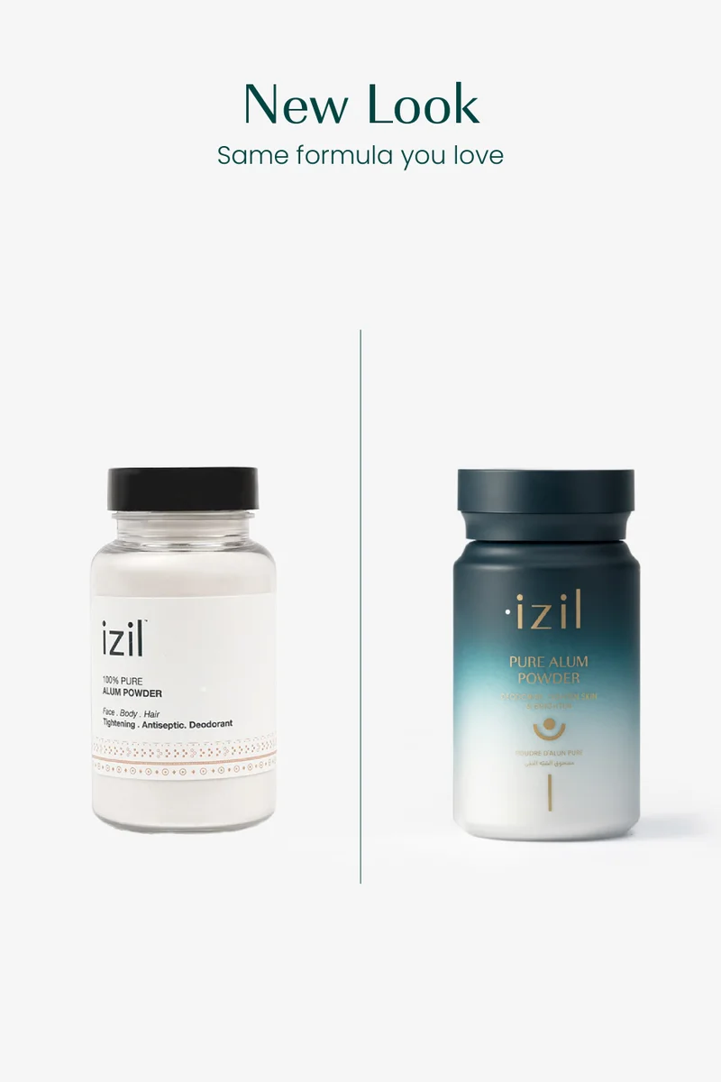 ازيل 100٪ مسحوق الشب النقي